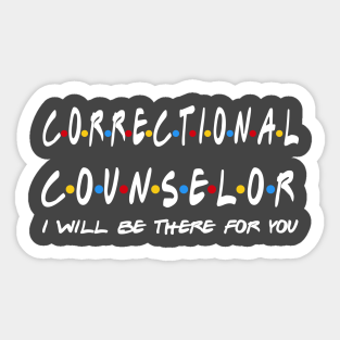 correctioal counselor stickers